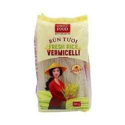Świeży makaron ryżowy 1mm SIMPLY FOOD 500g | Bun Tuoi Binh Tay 1mm SIMPLY FOOD 500g x 30opak/krt