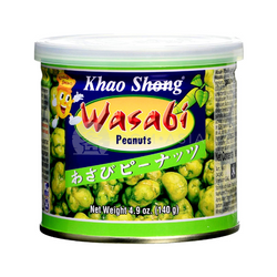 Orzechy w cieście Wasabi KHAO SHONG 140g | Dau Phong Vi Wasabi KHAO SHONG 140g x 24szt/ krt (4145)
