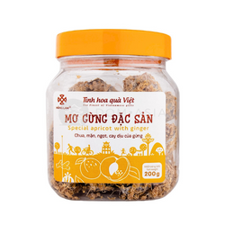 Suszone morele z imbirem HONG LAM 200g | Mo Gung Dac San HONG LAM 200g x 60szt/ krt