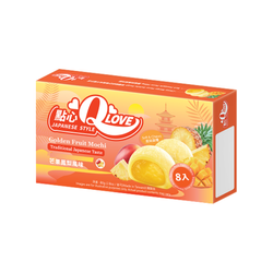 Mochi Vi Hoa Qua Mix "QLove" TAIWAN DESSERT 80g x 30szt/ krt (47237)