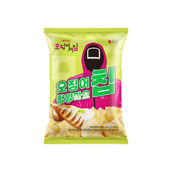 Chipsy o smaku zielonego chili i majonezu "Squid Game" NETFLIX 50g | Snack Khoai Tay Vi Ot Xanh Va Sot Mayo "Squid Game" NETFLIX 50g x 20szt/ krt