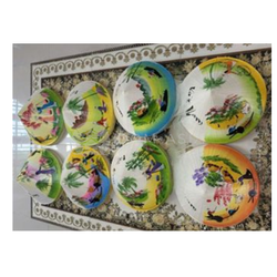 Kapelusz bambusowy LOTUS 1szt | Non La LOTUS 24szt