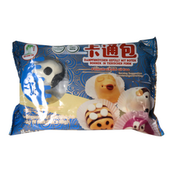 Banh Bao Nhan Dau Do Hinh Con Vat 240g x 24szt/ krt  (092471)