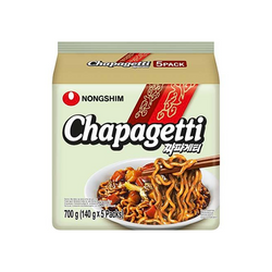Mi Tron Tuong Den Chapagetti (Multi Pack) NONGSHIM 140g x 40szt/ krt (7683VP)