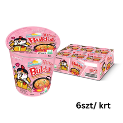 Zupka Błyskawiczna Ostry Kurczak Carbonara w Kubku SAMYANG 80g x 6szt/ krt | Mi Ga Cay Vi Carbonara Coc SAMYANG 80g x 6szt/ krt