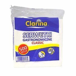 Serwetki kwadratowe 15/15 CLARINA 500szt | Giay An CLRINA 15/15 vuong 500szt/opak x 60opak/krt