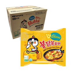 Makaron błyskawiczny o smaku kurczaka z serem SAMYANG 140g x 40szt/ krt | Mi Ga Cay Vi Pho Mai SAMYANG 140g x 40szt/ krt