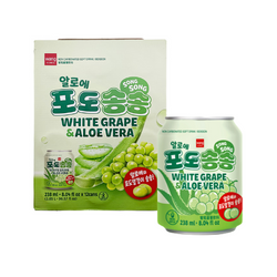 Napój winogronowy z aloe "Songsong" WANG 238ml x 12szt/ op | Nuoc Aloe Vi Nho "Songsong" WANG 238ml x 12szt/ op (6op/ krt) (9324)