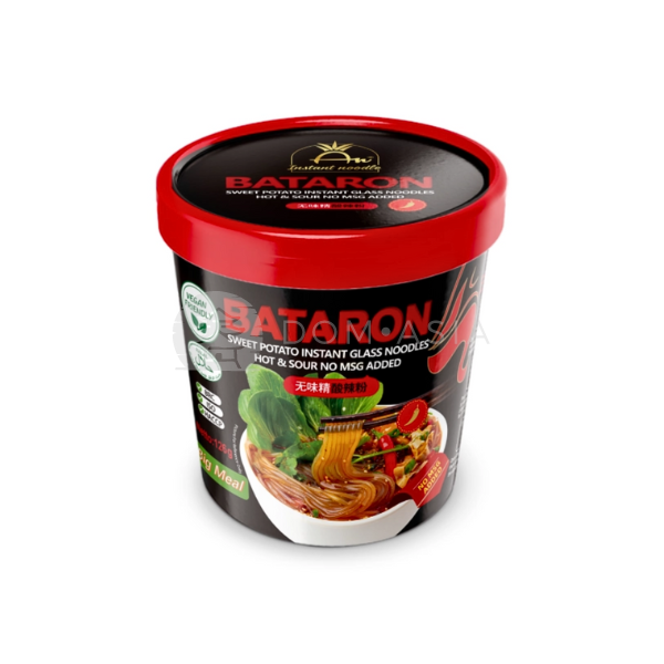 Makaron z batatów instant o smaku pikantno-kwaśnym (bez MSG