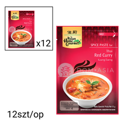 Pasta Curry Czerwona AHG 50g x 12szt/ op | Curry Do Goi AHG 50g 12szt/ op (16333)