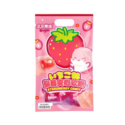 Żelki o smaku truskawkowym JJLD 80g | Keo Deo Vi Dau JJLD 80g x 30szt/ krt (61542)