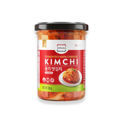 Klasyczne kimchi z kapusty pekińskiej w słoiku JONGGA 350g | Kimchi Cai Thao Lo JONGGA 350g x 9szt/ krt