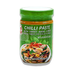 Pasta chili z bazylią COCK BRAND 200g | Chili Paste Voi La Hung Que COCK BRAND 200g x 24szt/ krt