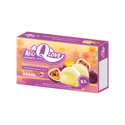 Mochi o smaku marakui "QLove" TAIWAN DESSERT 80g | Mochi Vi Chanh Leo "QLove" TAIWAN DESSERT 80g x 30szt/ krt (47008)