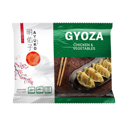 Pierożki gyoza z kurczakiem i z warzywami AYUKO 400g | Gyoza Thit Ga Va Rau Cu AYUKO 400g x 12op/ krt (51019)