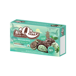Mochi z ciasteczkowym o smaku czekoladowo-miętowym "QLove" TAIWAN DESSERT 80g | Mochi Vi Cookie Socola Bac Ha "QLove" TAIWAN DESSERT 80g x 30szt/ krt (47015)
