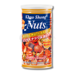 Przekąski Snacki Arare Mixed Nuts KHAO SHONG 180g | Snack Hat Mix Arare KHAO SHONG 180g x 12szt/ krt (4157)
