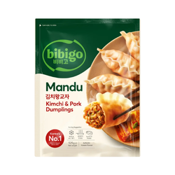 Mandu z kimchi i wieprzowina BIBIGO 525g | Ha Cao Mandu Kim Chi Va Thit Lon BIBIGO  525g x 15 op/krt
