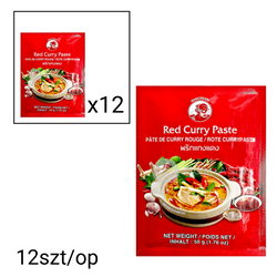 Pasta Curry Czerwona COCK BRAND 50g x 12szt/op | Curry Do Goi COCK BRAND 50g x 12szt/ opak