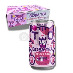 Tra Sua Tran Chau Vi Khoai Mon BOBA CAT 320ml x 24szt/ krt