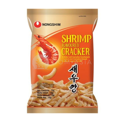 Chipsy o smaku Krewetkowym NONGSHIM 75g | Snack Tom NONGSHIM 75g x 20szt/ worek (878-0)