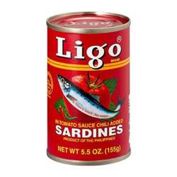 Sardynki w Sosie Pomidorowym LIGO 155g | Ca Moi Sot Ca Chua LIGO 155g x 100szt/ krt (6211)
