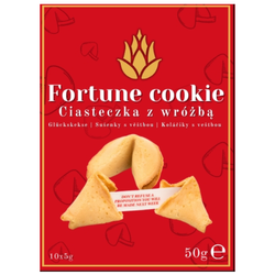 Ciasteczka szczęscia w Pudełku (z językiem polskim) PITAYA 5g x 10szt/ op | Banh Loi Chuc Hop (Loai Co Tieng Ba Lan) PITAYA 5g x 10szt/ op (16op/ krt)