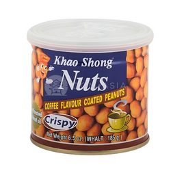 Orzeszki ziemne z panierką o smaku kawy KHAO SHONG 185g | Dau Phong Vi Cafe KHAO SHONG 185g x 24szt/ krt
