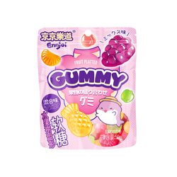 Żelki o smaku mix owoców JJLD 50g | Keo Deo Vi Hoa Qua Mix JJLD 50g x 36szt/ krt (61407)