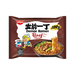 Zupa błyskawiczna ramen o smaku wołowiny NISSIN 100g x 30szt/ krt | Mi Ramen An Lien Vi Bo NISSIN 100g x 30szt/ krt