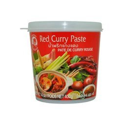 Pasta Curry Czerwona COCK BRAND 400g | Curry Do COCK BRAND 400g x 24szt/ krt