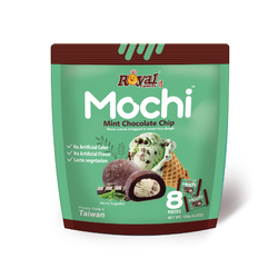 Mochi miętowe z kawałkami czekolady ROYAL FAMILY 120g | Mochi Vi Kem Bac Ha Va Soccola Chip ROYAL FAMILY 120g x 12op/ krt