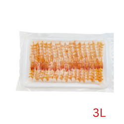 Krewetki Ebi Sushi 3L THREE COCONUT TREE 170g | Tom Sushi Ebi 3L BA CAY DUA 170g x 30op/ krt (098311)