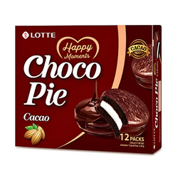 Banh Choco pie Cacao LOTTE 336g x 8op/ krt