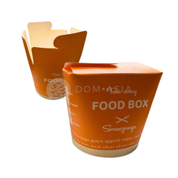 Pudełko papierowe na kebab (pomarańczowy) FOODBOX 750ml x 50szt/ op | Hop Kebab (Mau Cam) FOODBOX 750ml x 50szt/ op (10op/ krt)