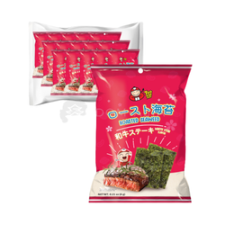 Wodorosty o smaku steku Wagyu TAOKAENOI 6g x 12szt/ op | Snack Rong Bien Vi Bo Wagyu Nuong TAOKAENOI 6g x 12szt/ op (5op/ krt)