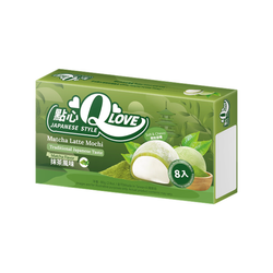 Mochi o smaku matcha latte "QLove" TAIWAN DESSERT 80g | Mochi Vi Matcha Latte "QLove" TAIWAN DESSERT 80g x 30szt/ krt (45103)