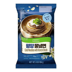 Koreański zimny makaron z bulionem kimchi PULMUONE 806g | Mi Lanh Voi Nuoc Dung Vi Kimchi PULMUONE 806g x 12op/ krt (7302)
