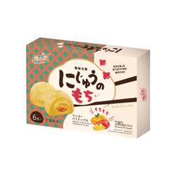 Mochi o smaku ananasowym i mango YUKI & LOVE 180g | Mochi Vi Dua Va Xoai YUKI & LOVE 180g x 12op/ krt (2913)
