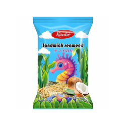 Snack z wodorostów z chipsami kokosowymi KIMHO 20g | Snack Rong Bien Voi Dua Say KIMHO 20g x 24op/ krt