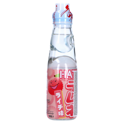 Napój Ramune o smaku liczi HATAKOSEN 200ml x 30 szt | Nuoc Uong Co Gas Vi Vai HATAKOSEN 200ml x 30szt/ krt (302059)