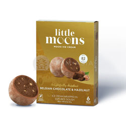 Lody Mochi o smaku czekoladowo-orzechowym LITTLE MOONS 192g x 10op/ krt | Kem Mochi Vi Socola va Hat Phi LITTLE MOONS 192g x 10op/ krt (DV7725-4)