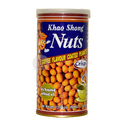 Orzeszki ziemne z panierką o smaku kawy KHAO SHONG 360g | Dau Phong Vi Cafe KHAO SHONG 360g x 24szt/ krt
