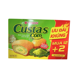 Banh Chocopie vi com tra xanh 336g x12szt /opak