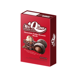Mochi o smaku chocolate fudge brownie "Deluxe" TAIWAN DESSERT 180g | Mochi Vi Brownie Socola "Deluxe" TAIWAN DESSERT 180g x 24szt/ krt (45622)