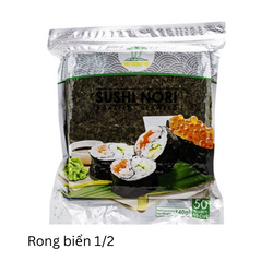 Wodorosty 1/2 THREE COCONUT TREE 140g | La Rong Bien 1/2 BA CAY DUA 140g x 20op/ krt