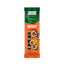 Kimbap z pikantną wołowiną Bulgogi BIBIGO 230g | Com Cuon Han Quoc Cay Bulgogi BIBIGO 230g x 30szt/krt