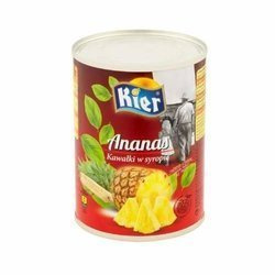 Ananas w syropie kostka KIER 3035g  | Dua Vien KIER 3035g x 6szt/krt
