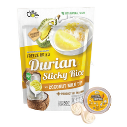 Xoi Sau Rieng Say Lanh Voi Sot Cham Sua Dua CHIM MA 50g