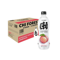 Woda Gazowana o smaku Brzoskwiniowym CHI FOREST 480ml x 15szt/ krt | Nuoc Uong Co Gas Vi Dao CHI FOREST 480ml x 15szt/ krt